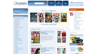 Discount Magazine Subscriptions Online at BlueDolphin-Magazines ...
