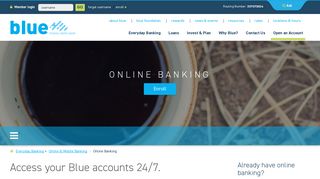 Online Banking | Blue FCU