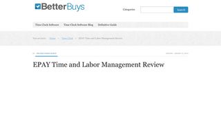EPAY Time and Labor Management Review – 2019 Pricing, Features ...