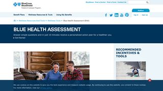 Blue Health Assessment (BHA)-Blue Cross and Blue Shield's ...