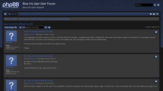 how to switch default to UI3 - Blue Iris User-User Forum