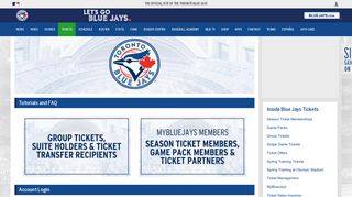 Ticket Management | Toronto Blue Jays - MLB.com