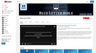 Blue Letter Bible - YouTube