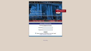The Blue Letter Bible Institute: BLBi