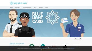 Welcome to Blue Light Card