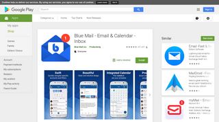 Blue Mail - Email & Calendar App - Mailbox - Apps on Google Play