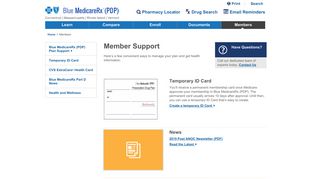 Member Services | Blue MedicareRx and CVS Caremark