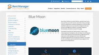 Blue Moon | Rent Manager Property Management Software