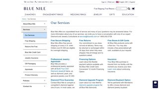 Our Services | Blue Nile