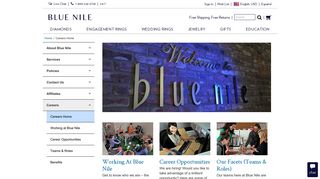 Careers Home | Blue Nile