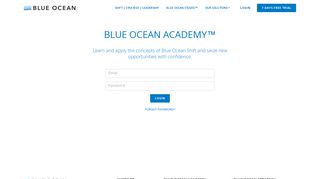 Blue Ocean Academy™ | Login