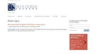 Login | Blue Ocean Traders