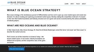 About Blue Ocean Strategy