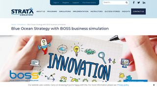 Blue Ocean Strategy with BOSS Business Simulation | StratX