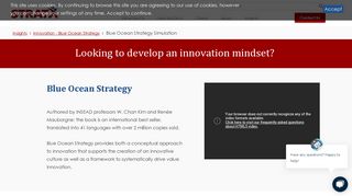 Blue Ocean Strategy Simulation - StratX