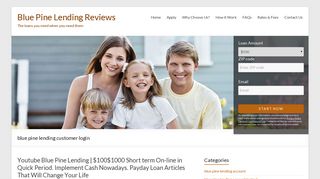 blue pine lending customer login - Blue Pine Lending Reviews
