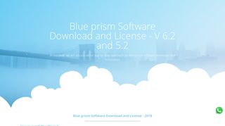 Blue prism Software Download and License - V 6.2 and V 5.2