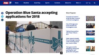 Operation Blue Santa accepting applications for 2018 - Story ... - Austin