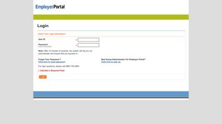 Employer Portal