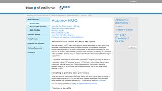 Access+ HMO - SISC - Blue Shield of California