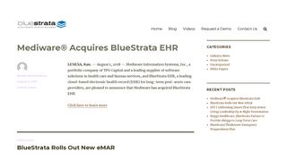 Mediware® Acquires BlueStrata EHR |