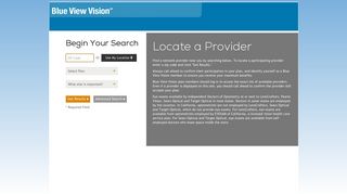 Blue View - Provider Locator