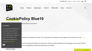 Cookie Policy Blue10 - Blue10