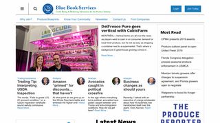 Produce Blue Book by Blue Book Services, Inc. A leading credit and ...