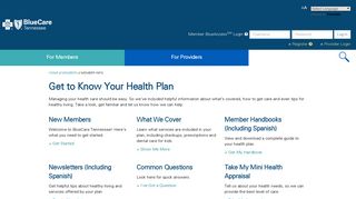 Member Info | BlueCare Tennessee