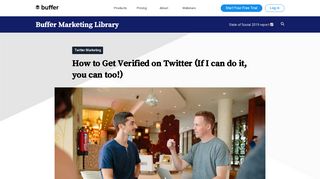 How to Get Verified on Twitter: A Complete Step-By-Step Guide - Buffer
