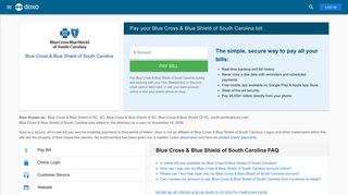 Blue Cross & Blue Shield of South Carolina: Login, Bill Pay, Customer ...