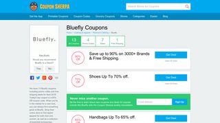 Bluefly Coupons, 85% Off Promo Code, 2019 - Coupon Sherpa