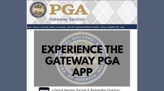 Gateway Section - BLUEGOLF APP - the Gateway PGA