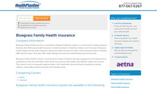 Bluegrass Family Health Insurance - HealthPlanOne