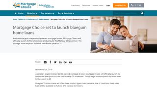 Bluegum home loans joins panel | Mortgage Choice