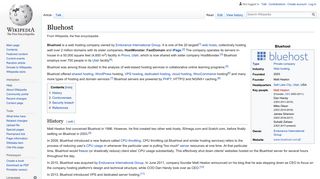 Bluehost - Wikipedia