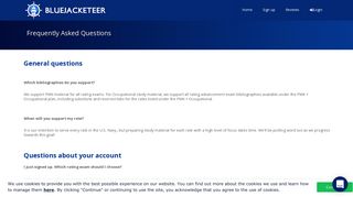 FAQ - Bluejacketeer