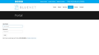 Portal | Blue Net, Inc.