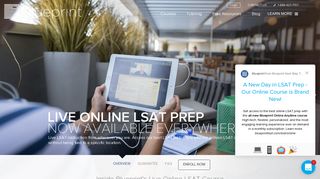 LSAT Live Online Overview - Blueprint LSAT Prep