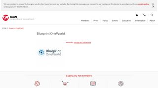 Blueprint OneWorld | ICGN