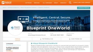 22 Customer Reviews & Customer References of Blueprint OneWorld ...