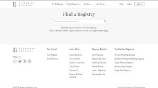 Find Registry - Blueprint Registry
