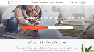 Blueprint Registry: Wedding Registry, Baby Registry & Cash Funds