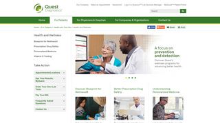 Health and Test Info : Health and Wellness - Quest Diagnostics