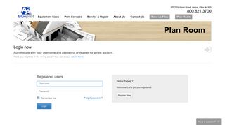 Login :: AA Blueprint Online Planroom