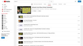 Uploads from Blues Guitar Unleashed - YouTube