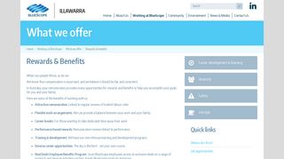 Rewards & benefits - BlueScope in the Illawarra: You know us, we ...