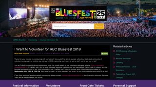I Want to Volunteer for RBC Bluesfest 2019 – RBC Bluesfest