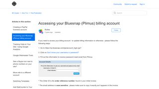 Accessing your Bluesnap (Plimus) billing account – IM Creator