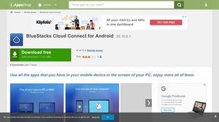 BlueStacks Cloud Connect for Android - Free Download - AppsDrop